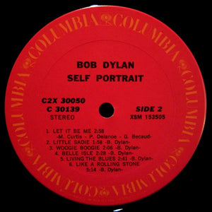 Bob Dylan : Self Portrait (2xLP, Album, Tex)