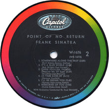 Laden Sie das Bild in den Galerie-Viewer, Frank Sinatra : Point Of No Return (LP, Album, Mono, Scr)
