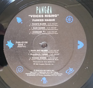 Fareed Haque : Voices Rising (LP, Album)