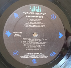 Fareed Haque : Voices Rising (LP, Album)