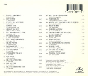 Lester Flatt, Earl Scruggs* & The Foggy Mountain Boys : The Complete Mercury Sessions (CD, Comp)