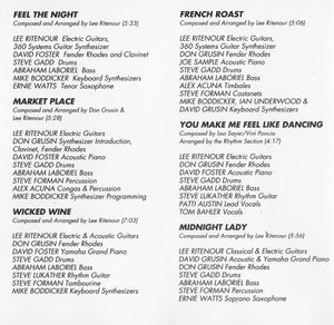 Lee Ritenour : Feel The Night (CD, Album)