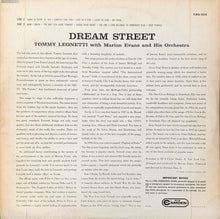 Charger l&#39;image dans la galerie, Tommy Leonetti : Dream Street (LP)
