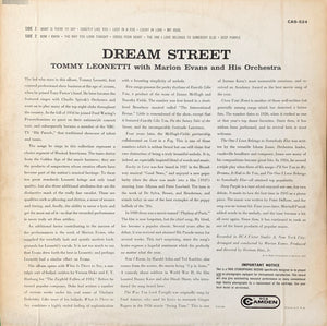 Tommy Leonetti : Dream Street (LP)