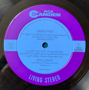 Tommy Leonetti : Dream Street (LP)