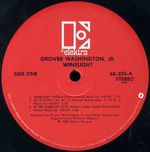 Grover Washington, Jr. : Winelight (LP, Album, AR )
