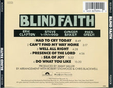 Load image into Gallery viewer, Blind Faith (2) : Blind Faith (CD, Album, RE)
