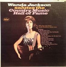 Load image into Gallery viewer, Wanda Jackson : Wanda Jackson Salutes The Country Music Hall Of Fame (LP, Album, Mono, Scr)
