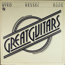 Laden Sie das Bild in den Galerie-Viewer, Great Guitars* - Charlie Byrd, Barney Kessel, Herb Ellis : Great Guitars (LP, Album, RE)
