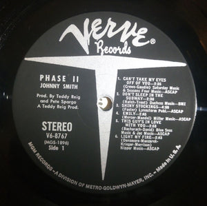 Johnny Smith : Phase II (LP, Album)