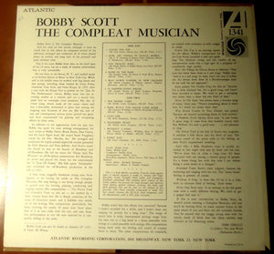 Bobby Scott : The Compleat Musician (LP, Album, Mono)