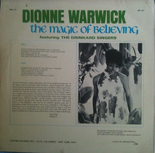 Laden Sie das Bild in den Galerie-Viewer, Dionne Warwick Featuring The Drinkard Singers : The Magic Of Believing (LP, Album)
