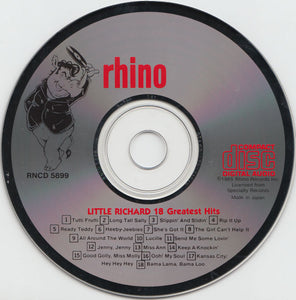 Little Richard : 18 Greatest Hits (CD, Comp)