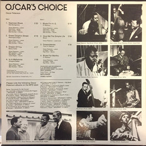 Oscar Peterson : Oscar's Choice (LP)