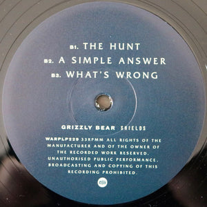 Grizzly Bear : Shields (2xLP, Album, 180)