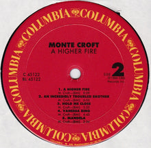Load image into Gallery viewer, Monte Croft : A Higher Fire (LP, Album)
