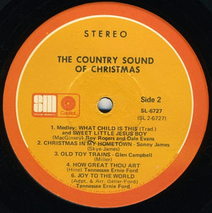 Various : The Country Sound Of Christmas (LP, Album, Comp, Ltd)