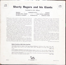 Load image into Gallery viewer, Shorty Rogers And His Giants : Shorty Rogers And His Giants (10&quot;, Album, Mono)
