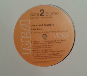 Eddy Arnold : Love & Guitars (LP, Ind)