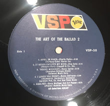 Laden Sie das Bild in den Galerie-Viewer, Various : The Art Of The Ballad 2 (LP, Comp)
