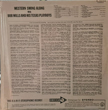 Load image into Gallery viewer, Bob Wills &amp; His Texas Playboys : Western Swing Along (LP)
