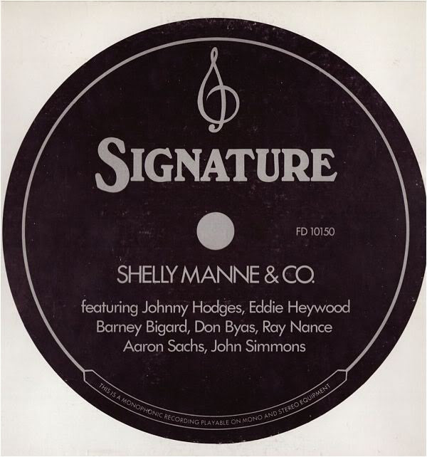 Shelly Manne : Shelly Manne & Co. (LP, Comp, Mono, RP)