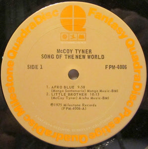 McCoy Tyner : Song Of The New World (LP, Album, Quad, RE, CD-)