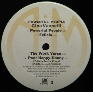 Gino Vannelli : Powerful People (LP, Album, RE, Ter)