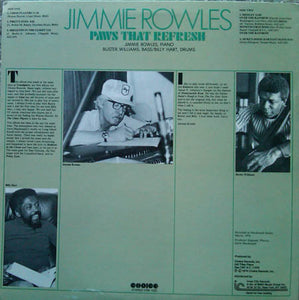 Jimmie Rowles* : Paws That Refresh (LP, Album)