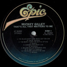 Laden Sie das Bild in den Galerie-Viewer, Mickey Gilley : That&#39;s All That Matters To Me (LP, Album, Ter)
