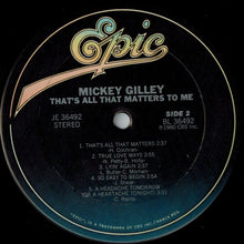 Charger l&#39;image dans la galerie, Mickey Gilley : That&#39;s All That Matters To Me (LP, Album, Ter)
