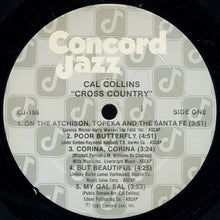 Laden Sie das Bild in den Galerie-Viewer, Cal Collins : Cross Country (LP, Album)

