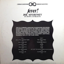 Laden Sie das Bild in den Galerie-Viewer, Doc Severinsen His Trumpet And Orchestra* : Fever! (LP, Quad, RE, Gat)
