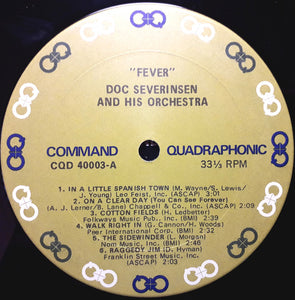 Doc Severinsen His Trumpet And Orchestra* : Fever! (LP, Quad, RE, Gat)