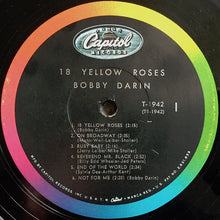 Load image into Gallery viewer, Bobby Darin : 18 Yellow Roses (LP, Album, Mono)
