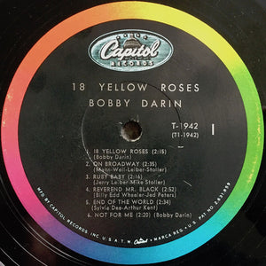 Bobby Darin : 18 Yellow Roses (LP, Album, Mono)