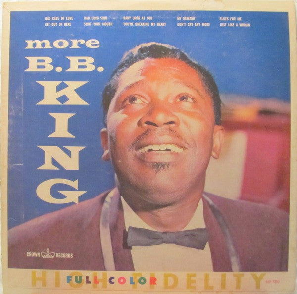 Buy B.B. King : More B.B. King (LP, Album, Mono) Online for a