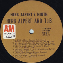 Load image into Gallery viewer, Herb Alpert And The Tijuana Brass* : Herb Alpert&#39;s Ninth (LP, Album, Ter)
