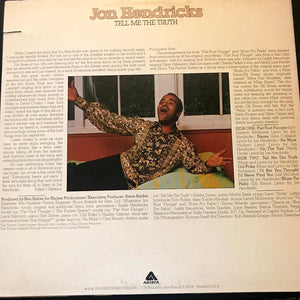 Jon Hendricks : Tell Me The Truth (LP, Promo)