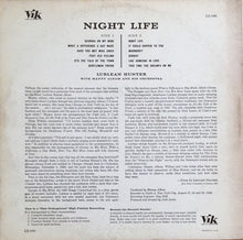 Load image into Gallery viewer, Lurlean Hunter : Night Life (LP, Album, Mono)
