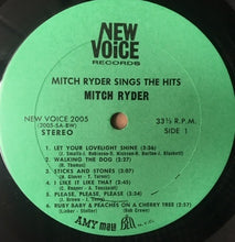 Load image into Gallery viewer, Mitch Ryder : Sings The Hits (LP, Album, Gat)
