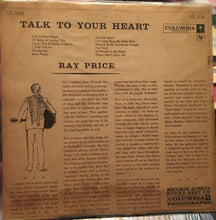Charger l&#39;image dans la galerie, Ray Price : Talk To Your Heart (LP, Album)
