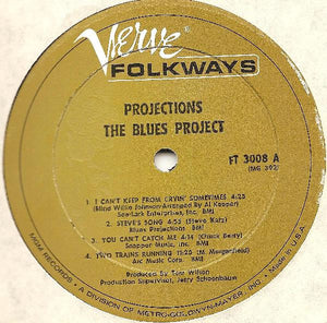 The Blues Project : Projections (LP, Album, Mono)