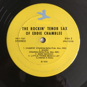 Eddie Chamblee With Dayton Selby : The Rocking Tenor Sax Of Eddie Chamblee (LP, RE)