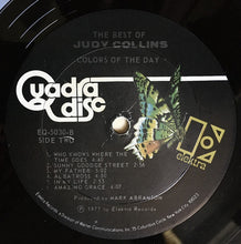 Laden Sie das Bild in den Galerie-Viewer, Judy Collins : Colors Of The Day - The Best Of Judy Collins (LP, Comp, Quad)
