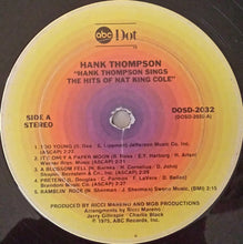 Load image into Gallery viewer, Hank Thompson : Sings The Hits Of Nat &quot;King&quot; Cole (LP, Album)
