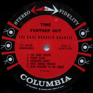 The Dave Brubeck Quartet : Time Further Out (Miro Reflections) (LP, Album)