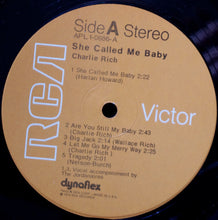 Laden Sie das Bild in den Galerie-Viewer, Charlie Rich : She Called Me Baby (LP, Comp)
