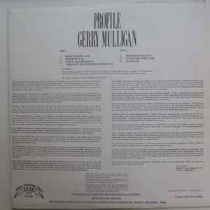 Gerry Mulligan : Profile 1955 (LP, Mono, RE)