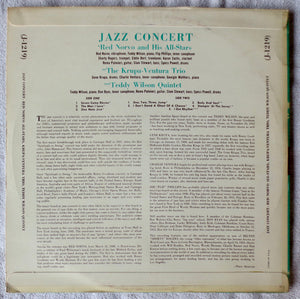 Red Norvo And His All-Stars*, The Krupa-Ventura Trio*, Teddy Wilson Quintet : Jazz Concert (LP, Album, Mono)